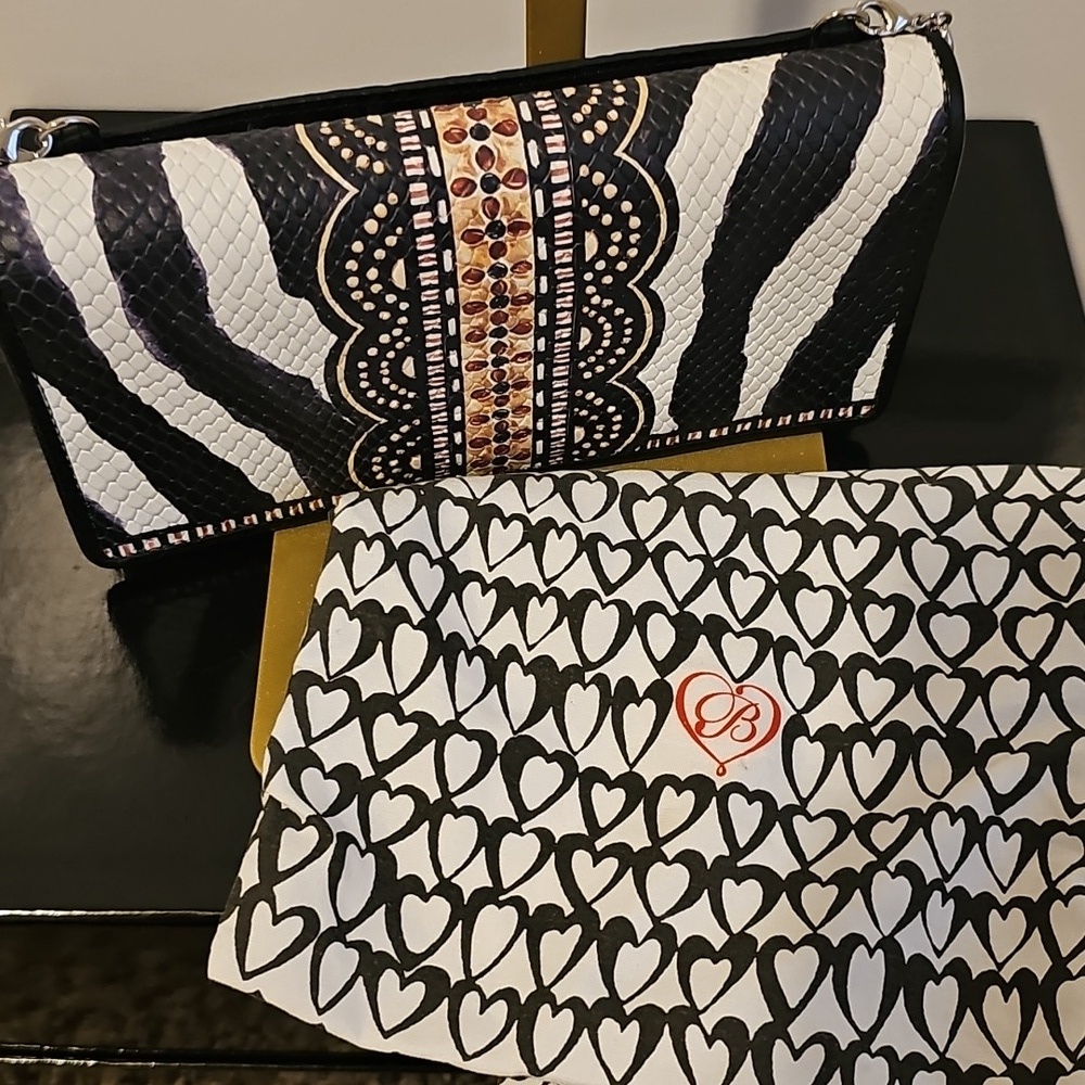 Brighton AFRICA STORIES Rockmore Wallet T35103 NWOT With Dustbag - Picture 7 of 11